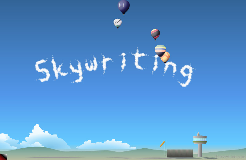 Skywriting eCard